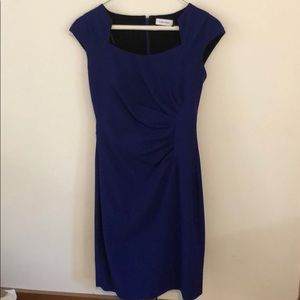Royal Blue knee length dress